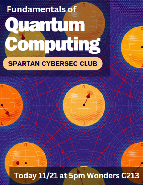 Poster for quantum computing workshop